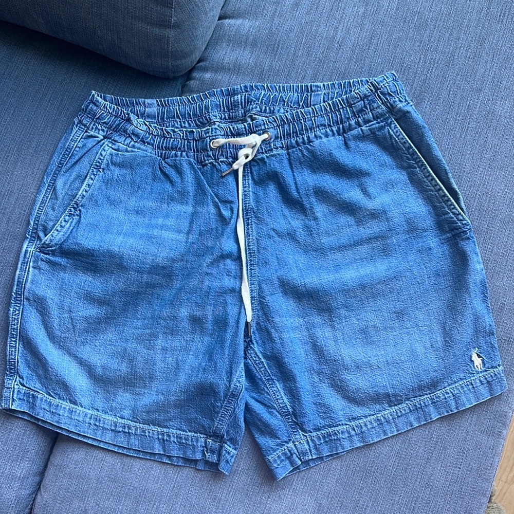 Polo demim shorts